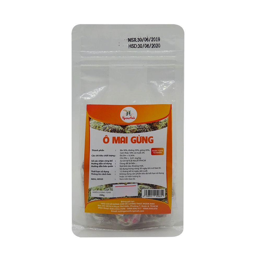 Ô Mai Gừng Ngân Anh (200g)