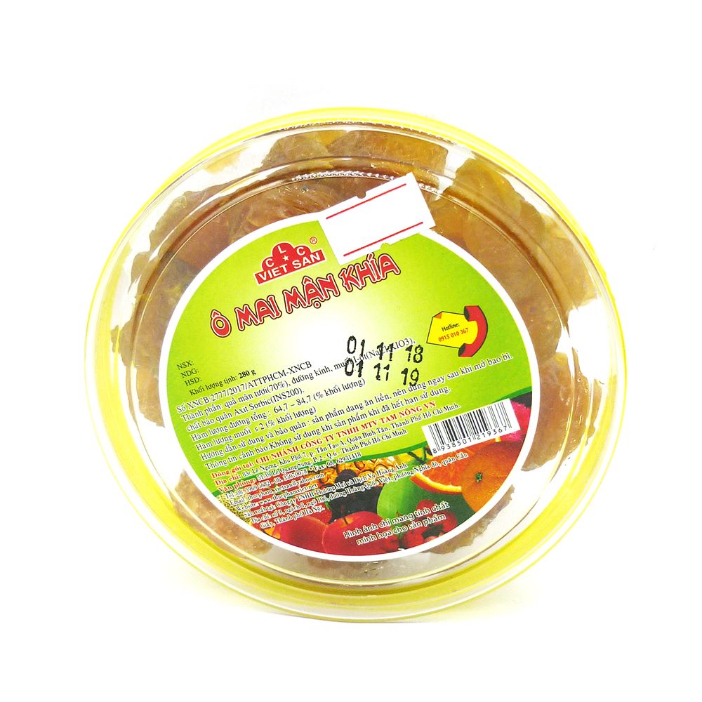 Ô Mai Mận Khía (280g)