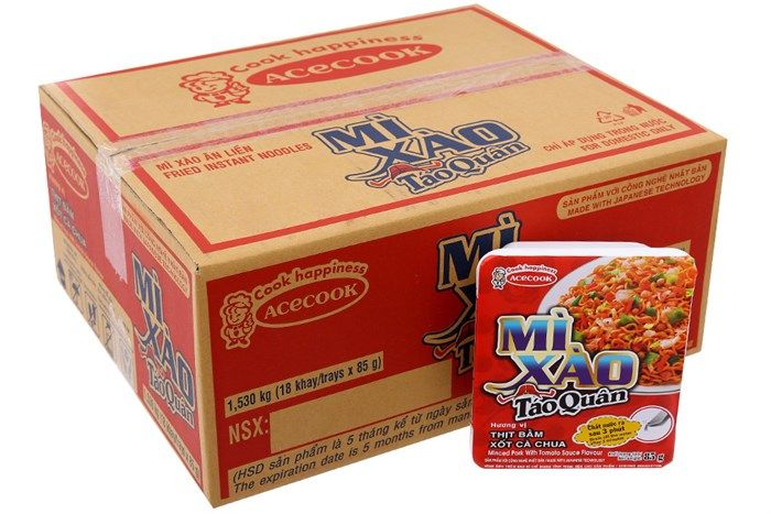 Mì Xào Táo Quân - Thịt Bằm Xốt Cà Chua