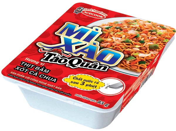 Mì Xào Táo Quân - Thịt Bằm Xốt Cà Chua