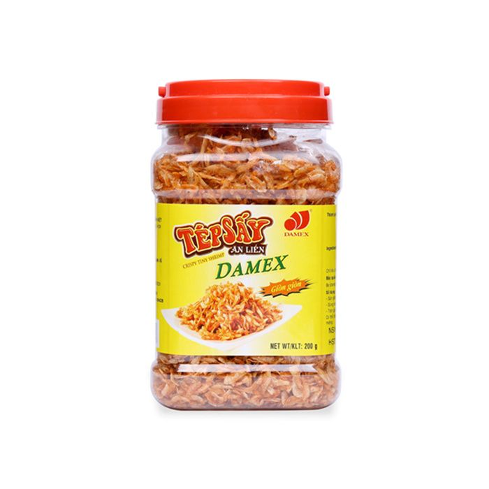 Tép sấy ăn liền Damex 200gr
