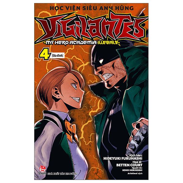 Học Viện Siêu Anh Hùng Vigilantes - My Hero Academia Illegals - Tập 4