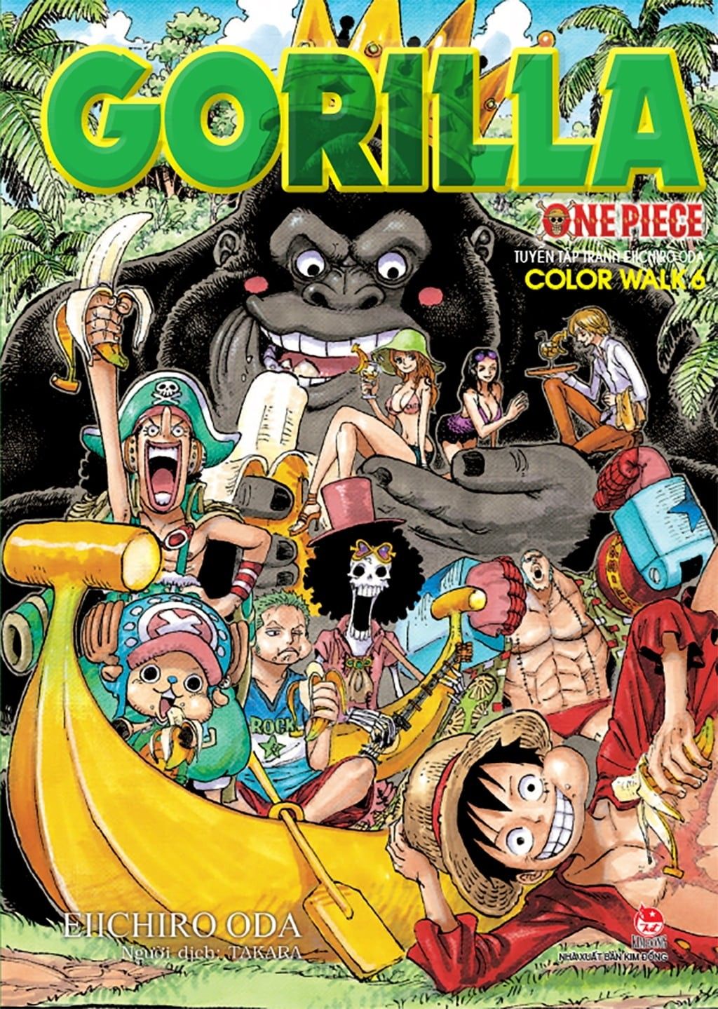 One Piece Tuyển Tập Tranh Color Walk 6 - Gorilla