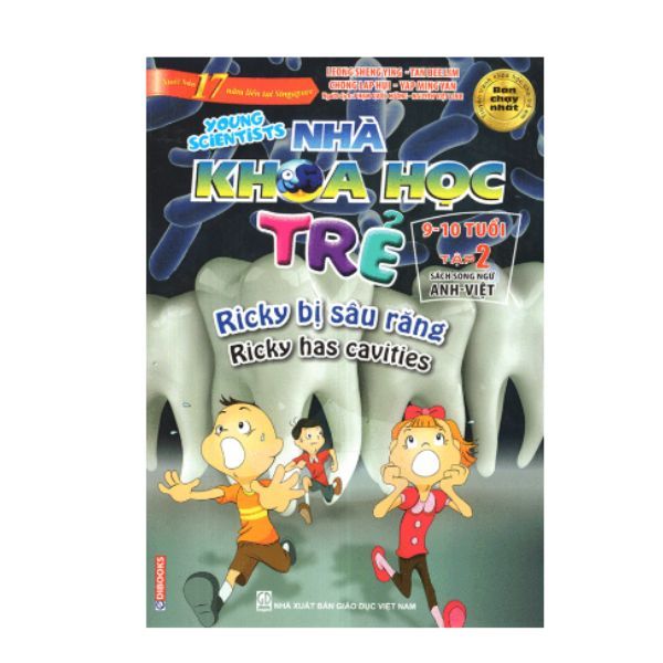 Sách Song Ngữ Nhà Khoa Học Trẻ 9 Đến 10 Tuổi (Tập 2: Ricky Bị Sâu Răng)