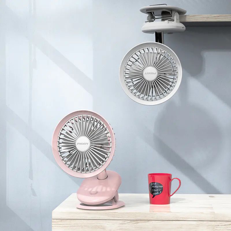 Quạt PISEN Oscillating Fan With Clip - (TP-F04GXZ), Hồng