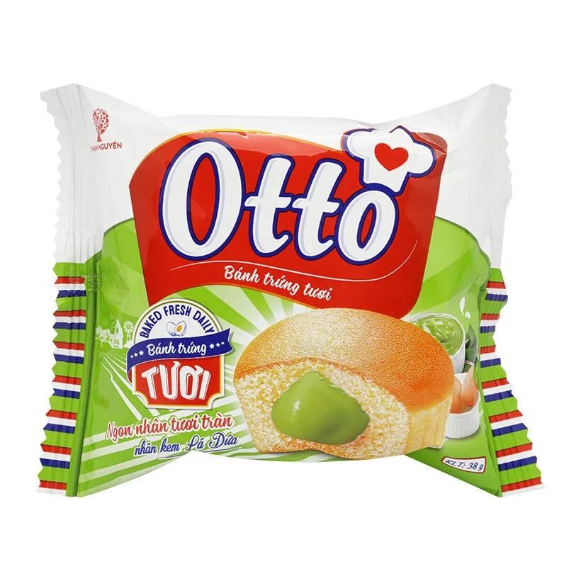 Bánh trứng tươi Otto kem lá dứa 40gr