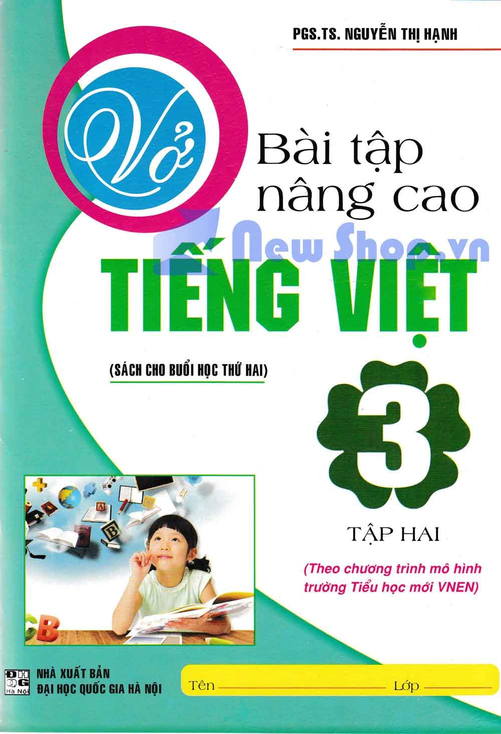 Vở Bài Tập Nâng Cao Tiếng Việt Lớp 3 (Tập 2)