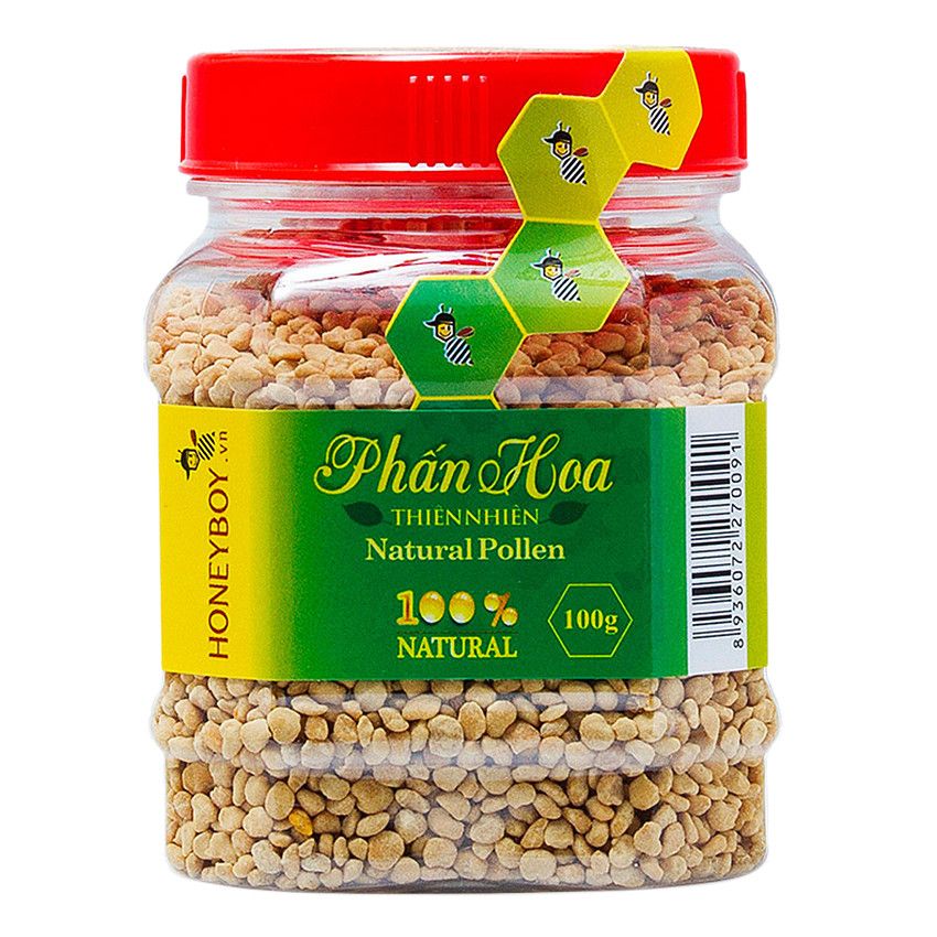 Phấn Hoa Thiên Nhiên HONEYBOY Hũ 100g