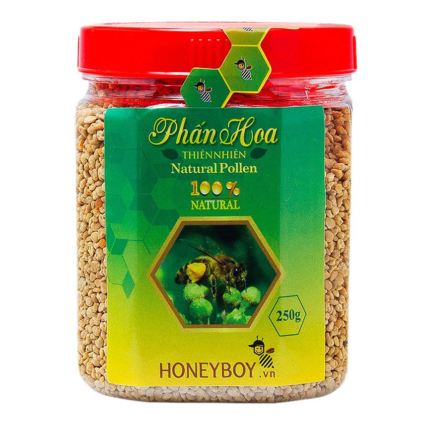  Phấn Hoa Thiên Nhiên HONEYBOY Hũ 250g 