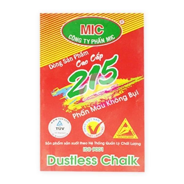  Phấn Màu Không Bụi MIC 215 ( 10 Viên/ Hộp) 