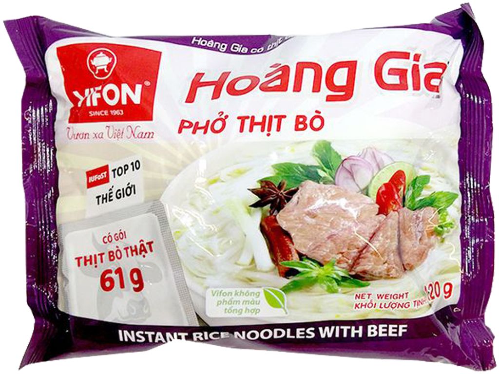 Phở Hoàng Gia Thịt Bò 120gr/Gói