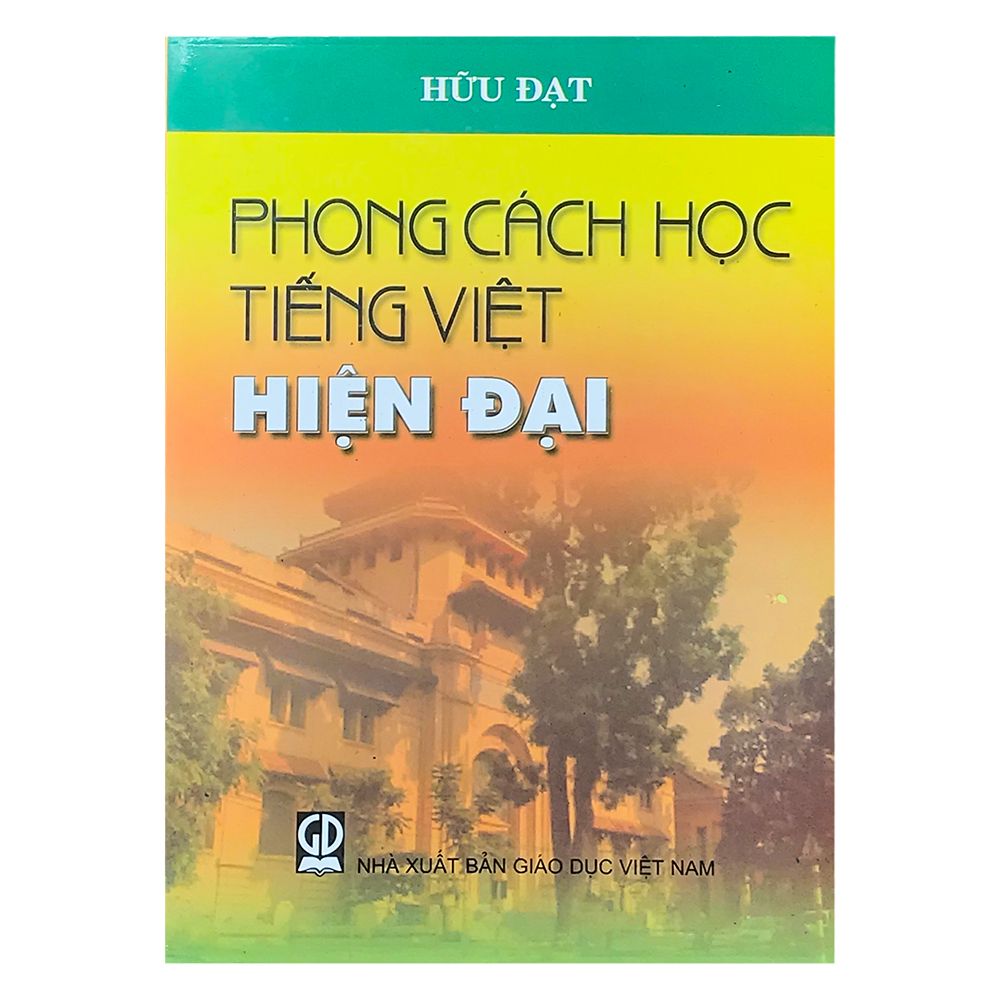 Phong cách học Tiếng Việt hiện đại