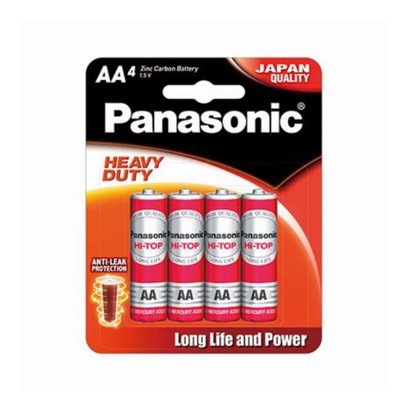 Pin 2A Panasonic R6DT/4B (4 Viên / Vỉ)