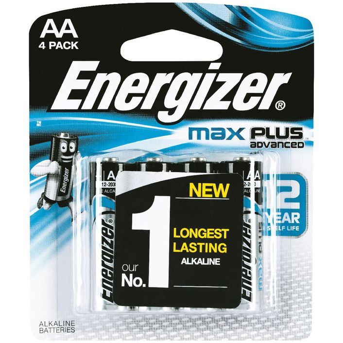 Pin AA Energizer Max Plus EP91 BP4T