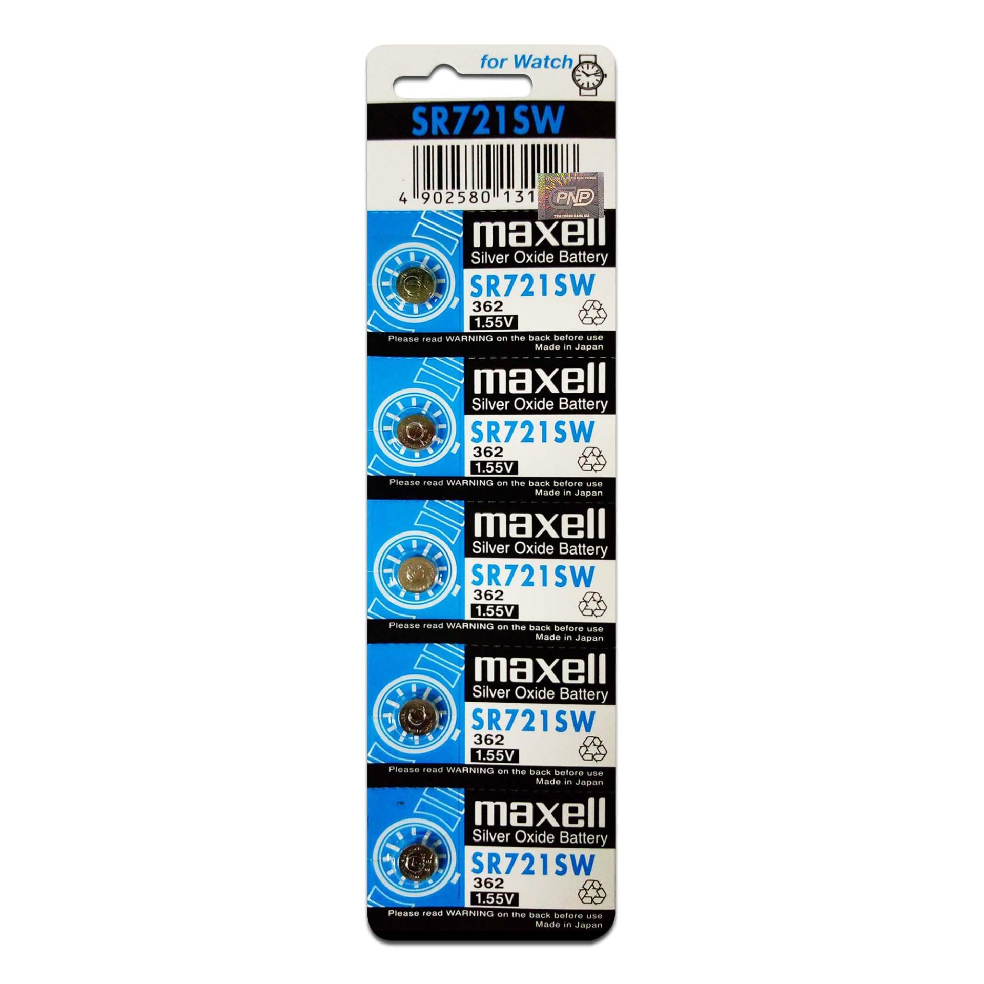 Pin Maxell SR721SW - 362 1.55V