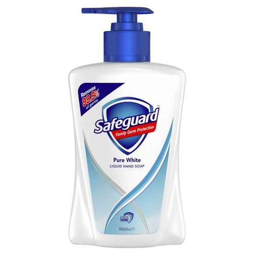 Chai Nước Rửa Tay Safeguard Pure White Trắng Tinh Khiết - 225ml