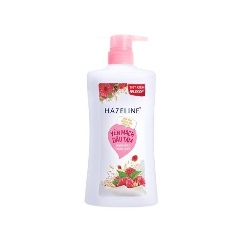 Hazeline Sữa Tắm Yến Mạch Dâu Tằm - 670g