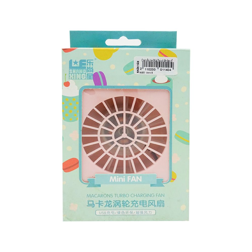Quạt Cầm Tay Mini Fan Có Dây Đeo Cổ
