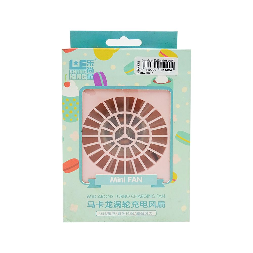  Quạt Cầm Tay Mini Fan Có Dây Đeo Cổ 