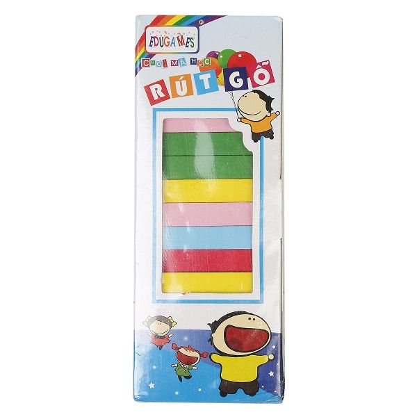 Rút Gỗ 3 In 1 EDUGAMES (6.2 x 16.2 x 6.2 Cm)