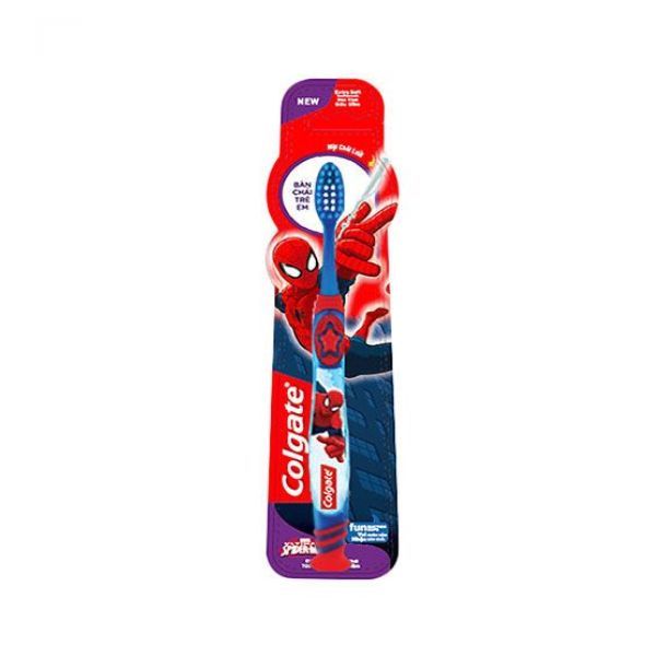 Bàn Chải Đánh Răng Trẻ Em Colgate Spiderman Siêu Mềm ( 5-9 tuổi )