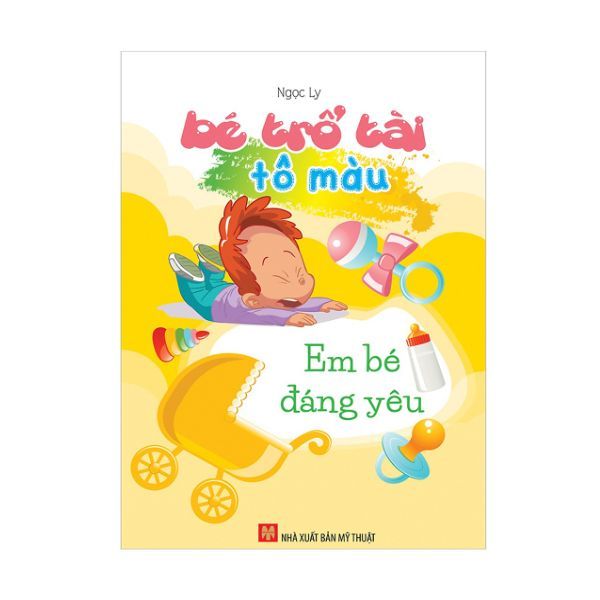 Bé Trổ Tài Tô Màu - Em Bé Đáng Yêu