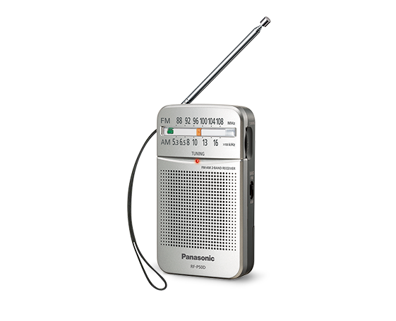 Radio Cầm Tay Panasonic RF-P50 ( Màu Bạc)