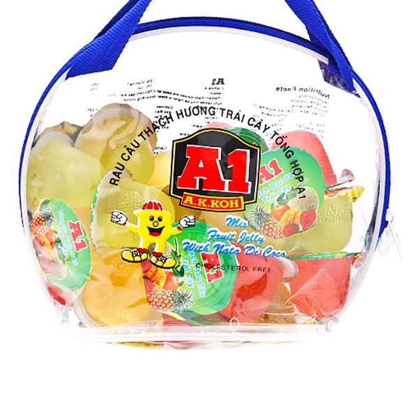 Rau Câu Thạch Hương Trái Cây Tổng Hợp A1 (450g)