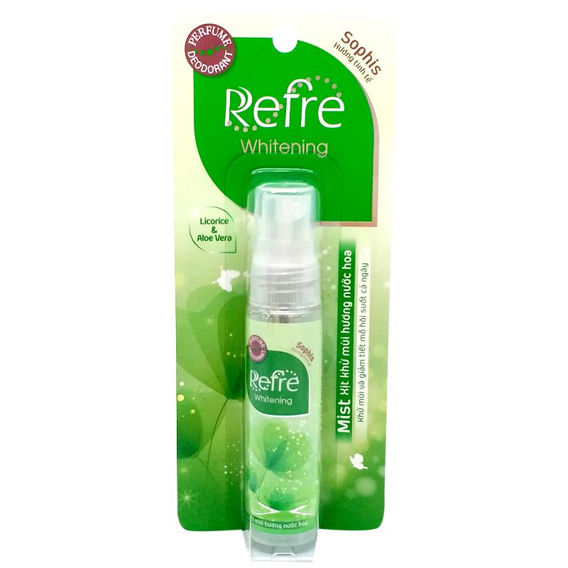 Xịt Khử Mùi Refre Whitening Sophis (30ml)