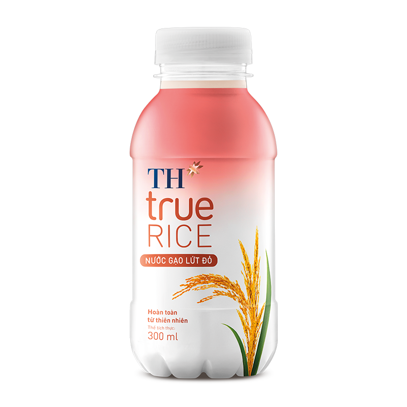 Nước Gạo Lứt Đỏ TH True Rice - 300ml