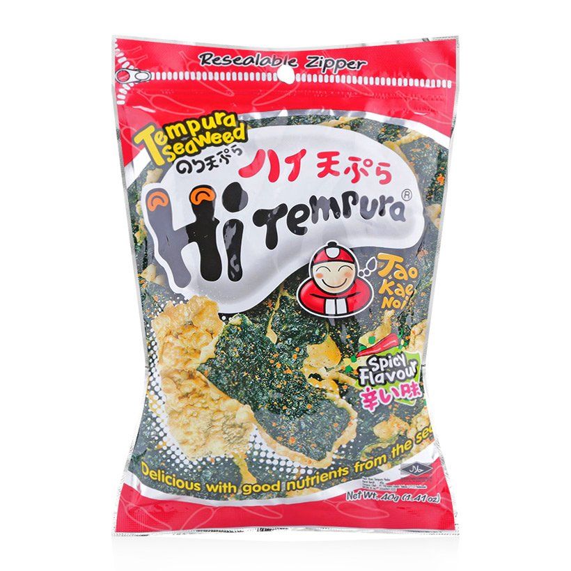 Bánh Rong Biển Giòn Tao Kae Noi Vị Tempura (40g)