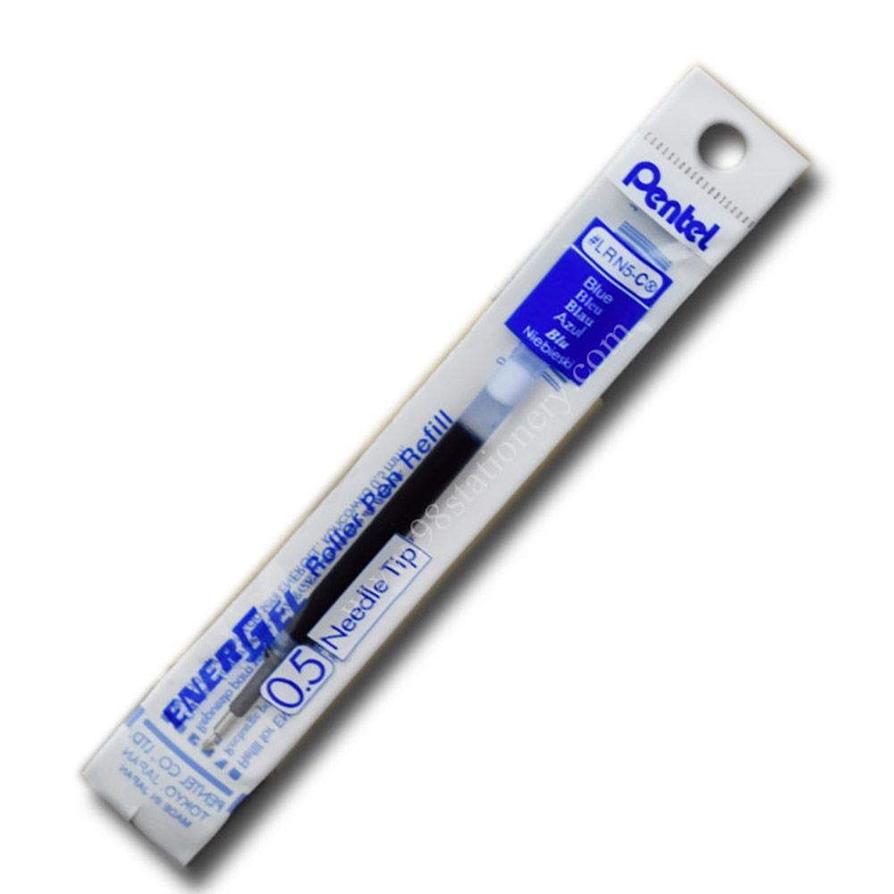 Ruột Bút Gel Pentel LRN5 (0.5mm) - Mực Xanh