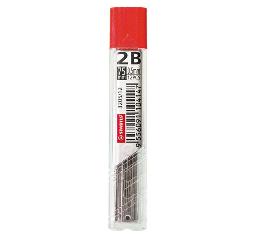 Ruột Chì 2B Stabilo 0.5mm - PC3205R12-2B (N)