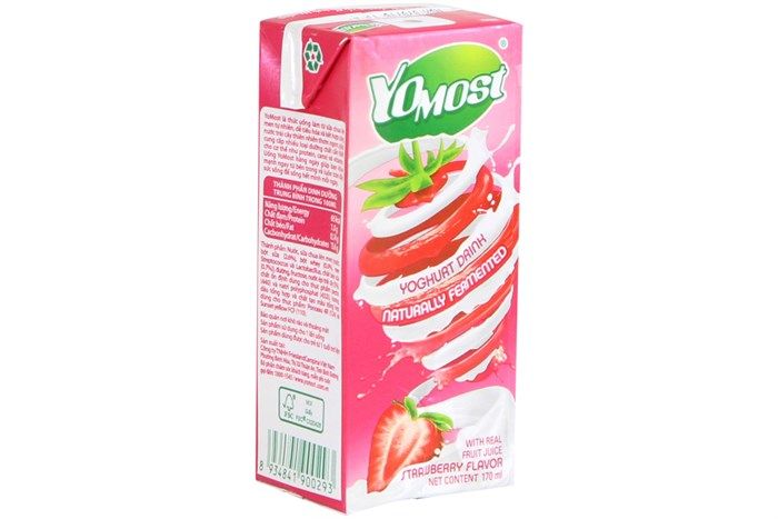 Yo-most hương dâu 170ml*48