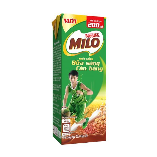 Sữa Nestlé Milo Bữa Sáng Hộp 200ml