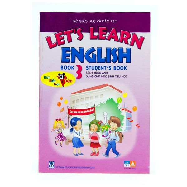 Let's Learn English Book 3 - Student's Book - (Talk Pen) - Kèm File Âm Thanh