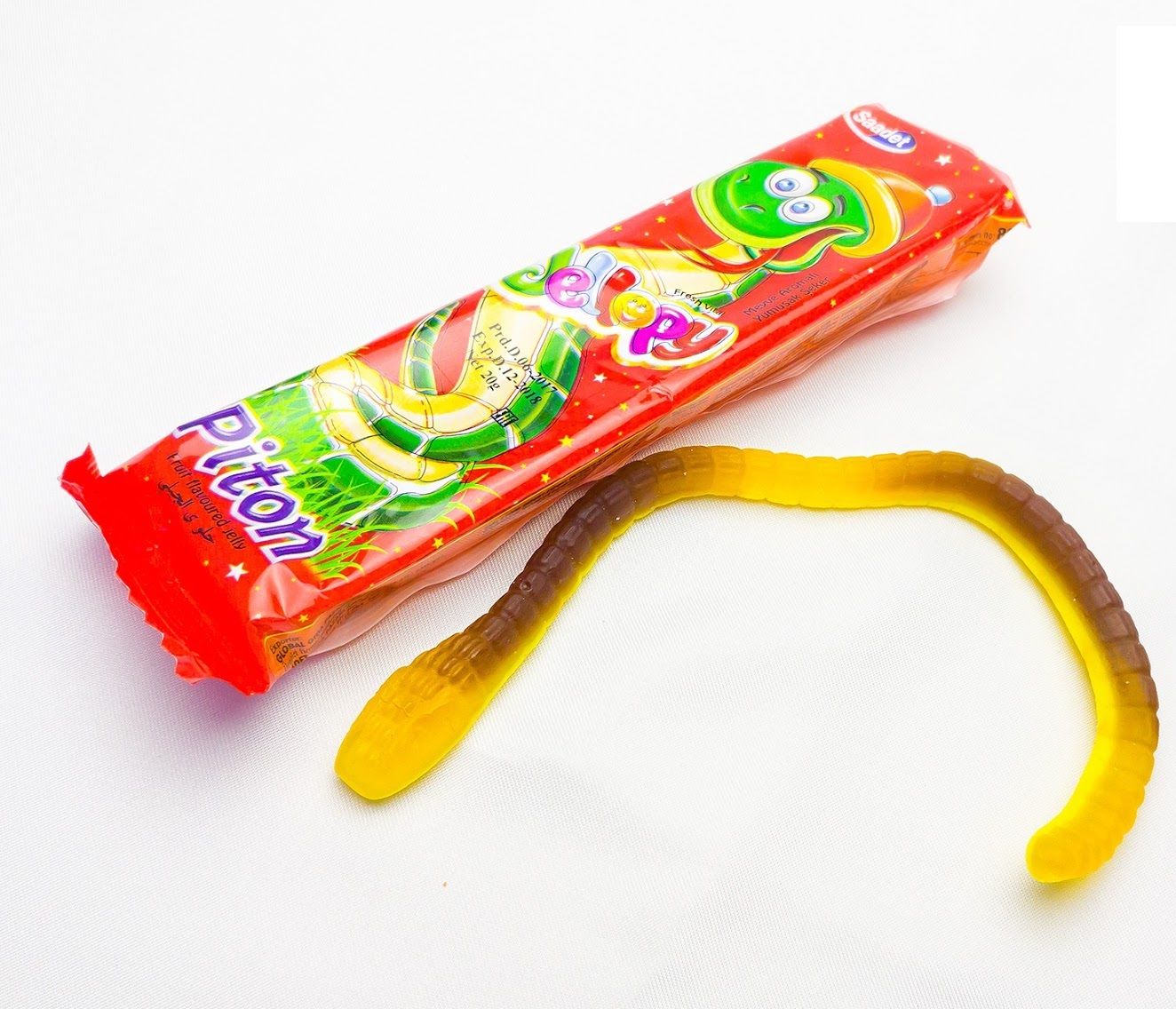 Kẹo Dẻo Hình Trăn Jellopy Piton ( Python ) Fruit Flavoured Jelly