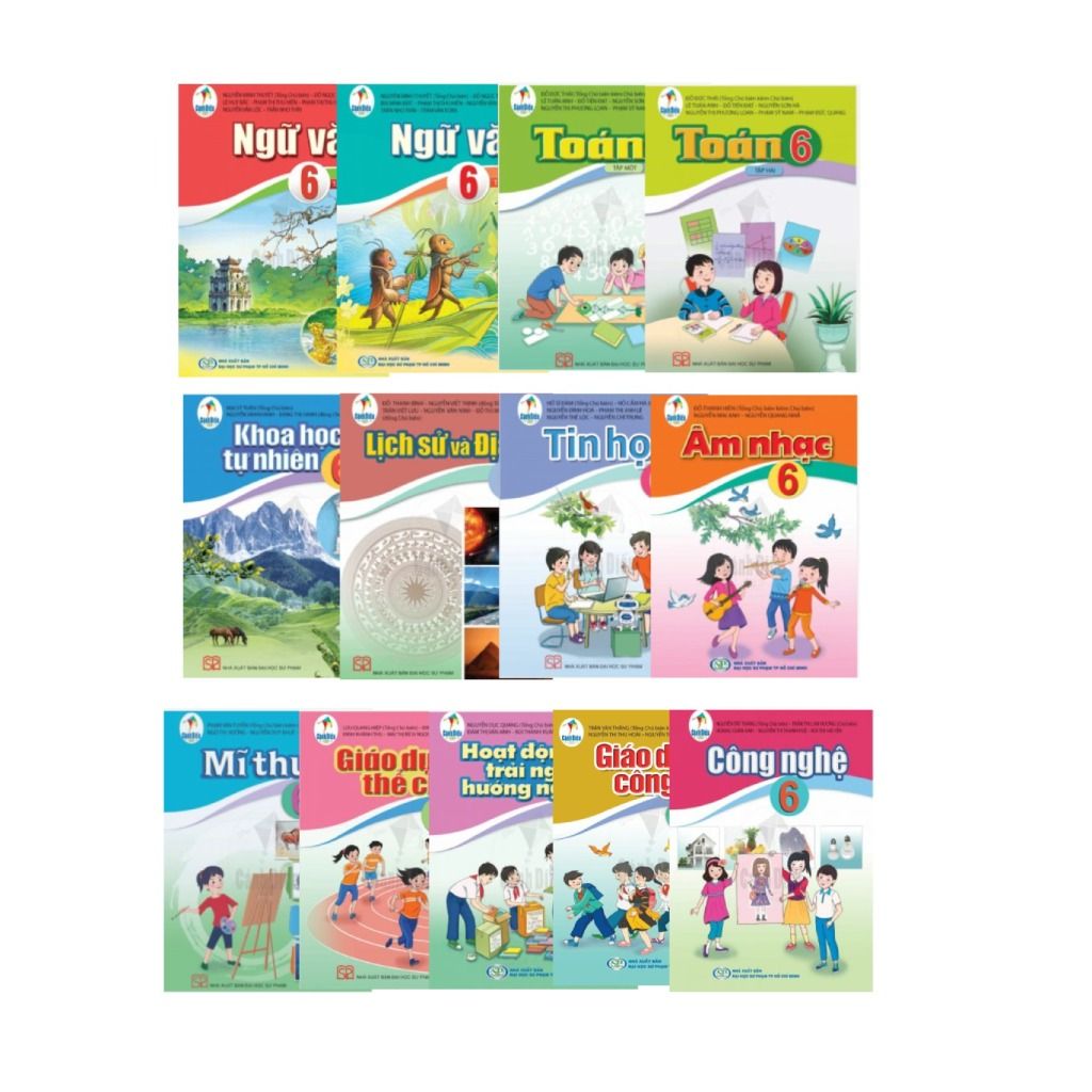 Bộ Sách Giáo Khoa Lớp 6 - Bài Học - 13 Cuốn - Bộ Sách Cánh Diều