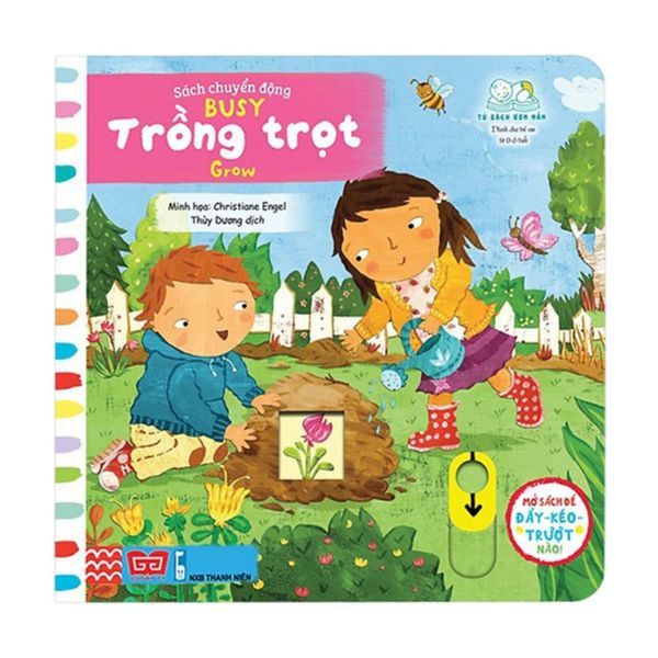 Sách Chuyển Động - Busy - Grow - Trồng Trọt