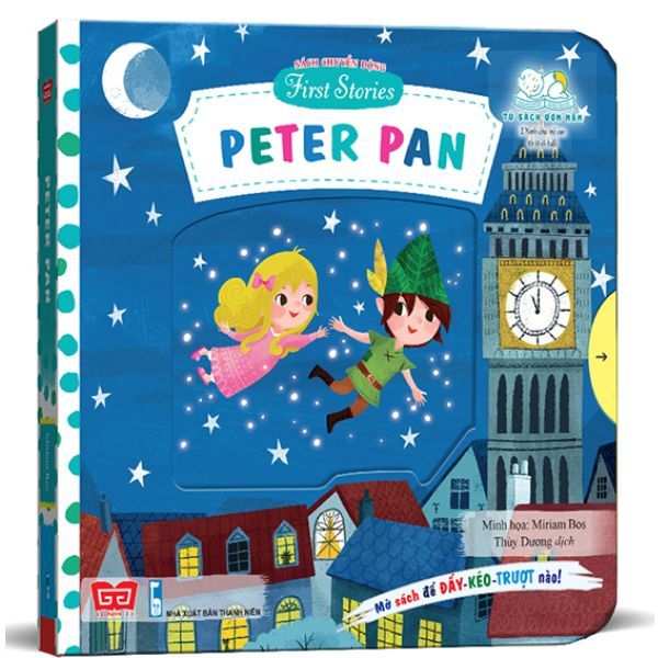 Sách Chuyển Động - First Stories - Peter Pan