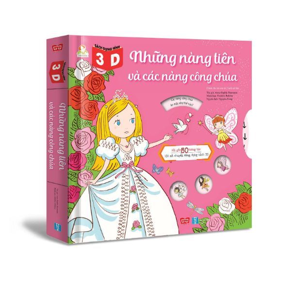 Sách Dựng Hình 3D - Những Nàng Tiên Và Các Nàng Công Chúa
