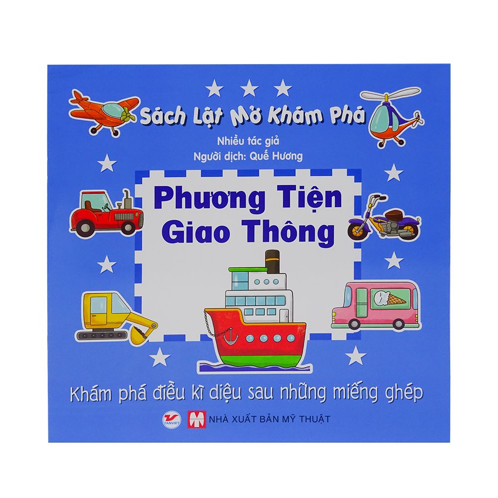 Sách Lật Mở Khám Phá - Phương Tiện Giao Thông
