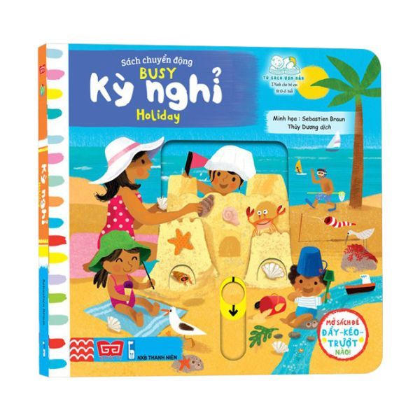 Sách Tương Tác - Sách Chuyển Động - Busy - Holiday - Kỳ Nghỉ
