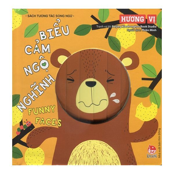 Sách Tương Tác Song Ngữ - Biểu Cảm Ngộ Nghĩnh - Funny Faces: Hương Vị