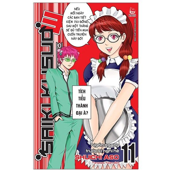 Saiki Kusuo - Kẻ Siêu Năng Khốn Khổ - Tập 11 - Ngổn Ngang Trước Kì Nghỉ Hè