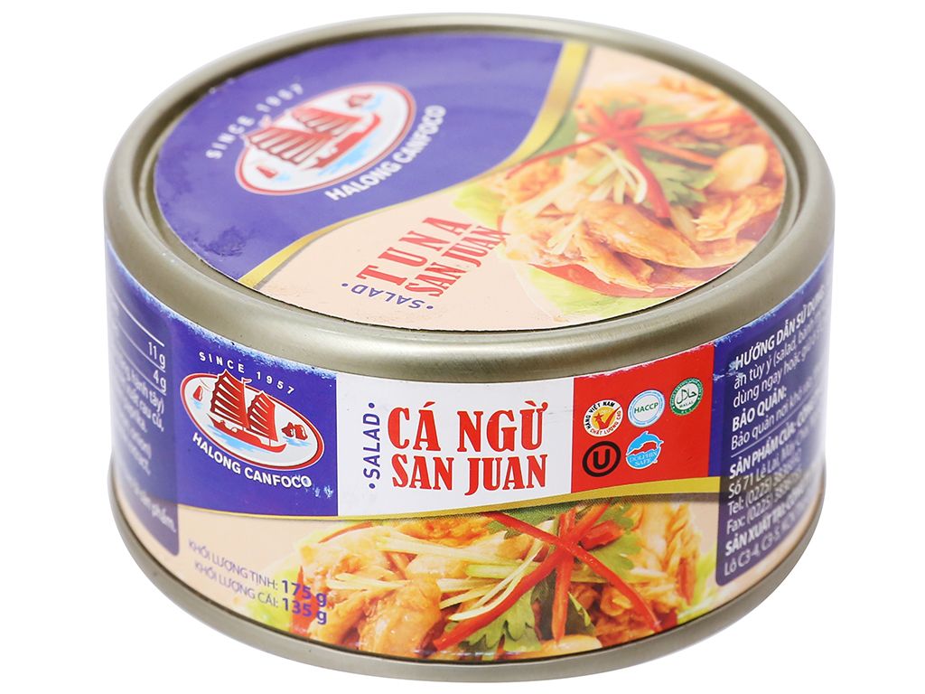 Salad Cá Ngừ San Juan - Hạ Long - 175g/Khối Lượng Cái 135g