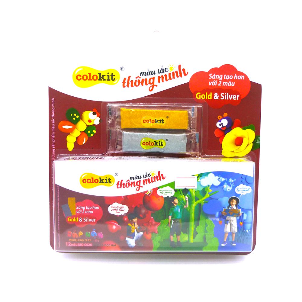 Sáp nặn MC-C026 12 màu