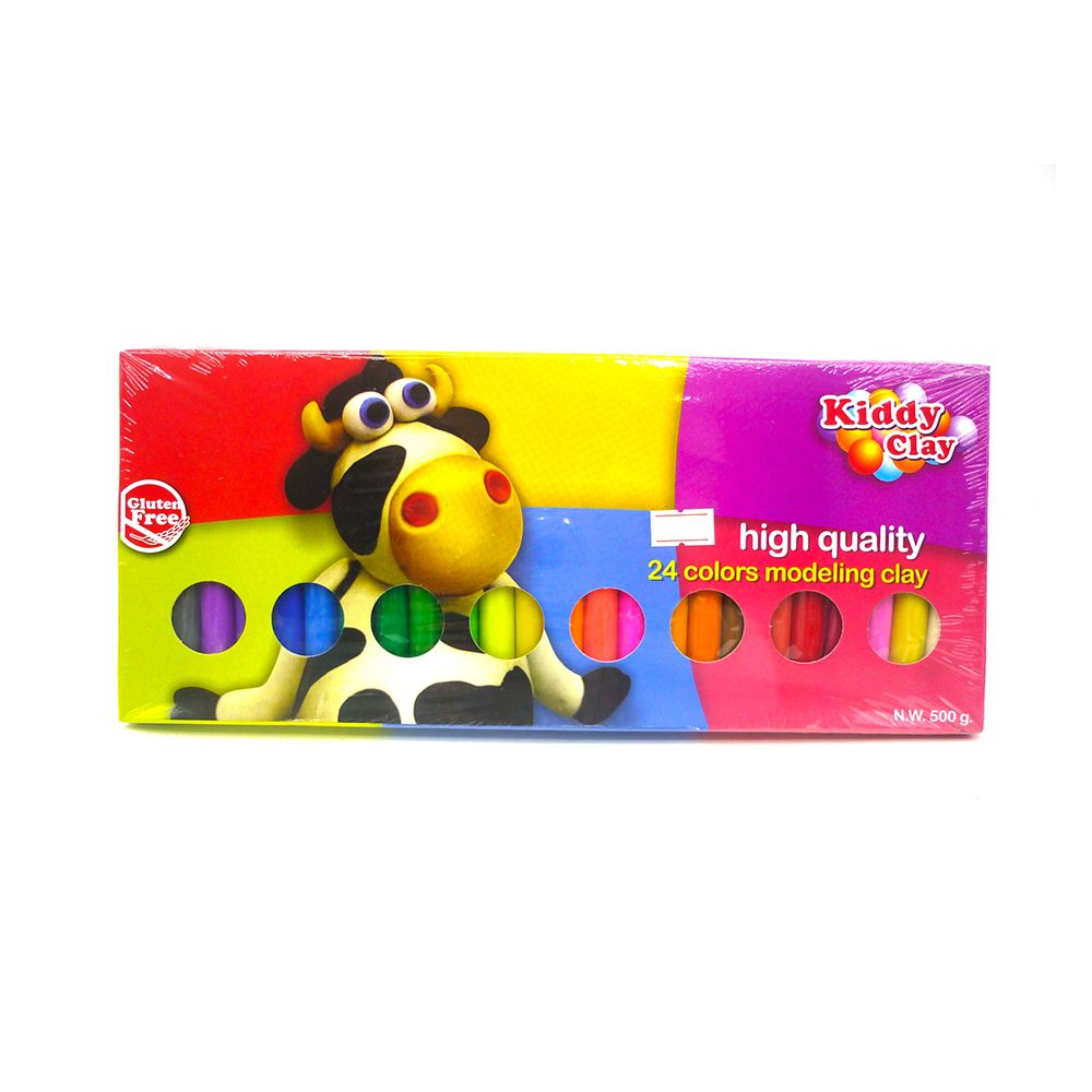 Đất nặn 24 màu 500g - BX(ST)50024