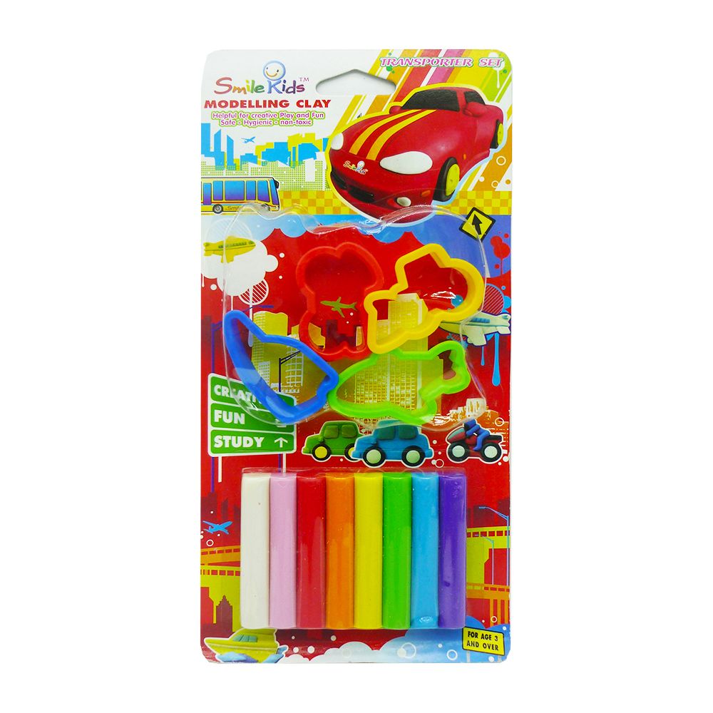 Sáp Nặn Thủ Công 8 Màu Smile Kids