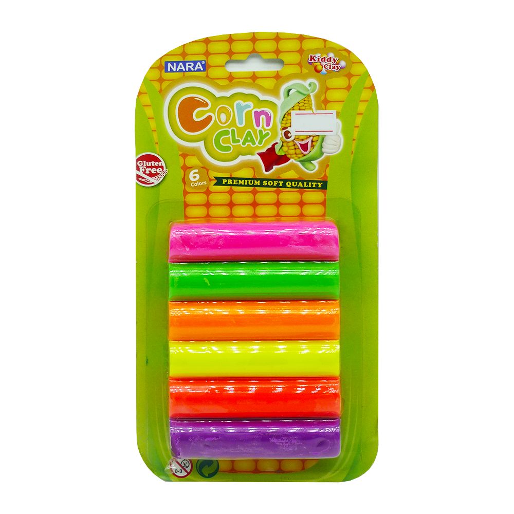 Đất nặn bột ngô 6 màu 135gr CC-6N